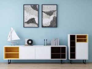 KỆ TIVI GỖ CÔNG NGHIỆP HIỆN ĐẠI GHS-3233